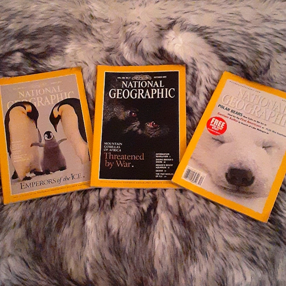 National Geographic issues